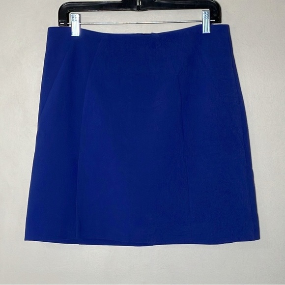 Ann Taylor LOFT Pencil Skirt cornflower blue above knee women’s size 8 - Picture 11 of 11